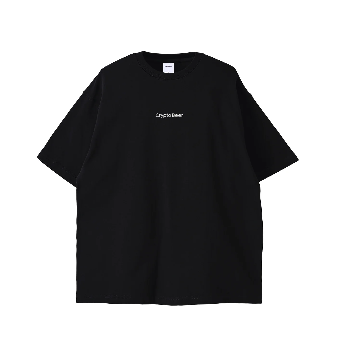 Crypto Beer Caesar Cipher T-shirt 1 ブラック フロント
